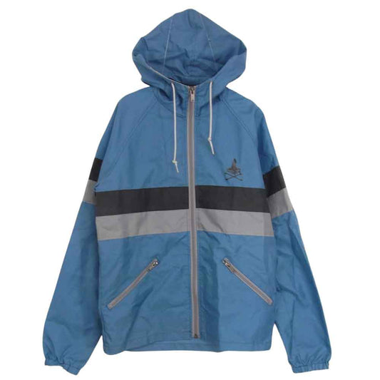 HYSTERIC GLAMOUR ヒステリックグラマー 0202AB02 ナイロン ジャケット ブルー系 S【中古】