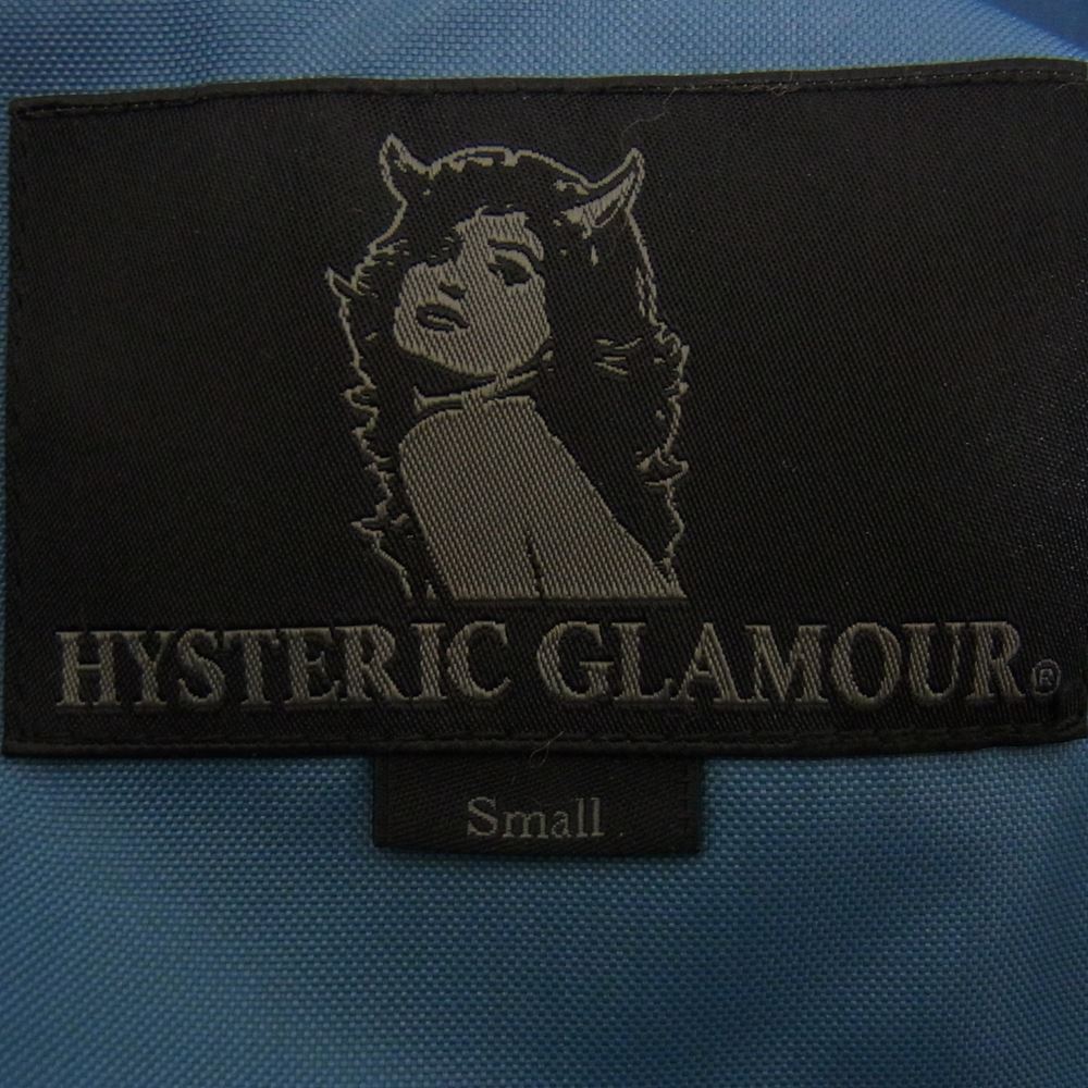 HYSTERIC GLAMOUR ヒステリックグラマー 0202AB02 ナイロン ジャケット ブルー系 S【中古】