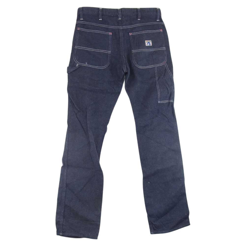 HYSTERIC GLAMOUR ヒステリックグラマー 0234AP02 ペインター パンツ ネイビー系 S【中古】