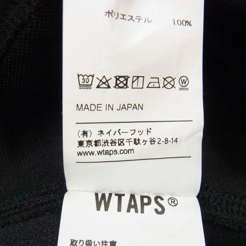 WTAPS ダブルタップス 181ATDT-HT02 EX36 COLLECTION GASKET 02 ロゴプリント ヘアバンド ブラック  ブラック系【中古】