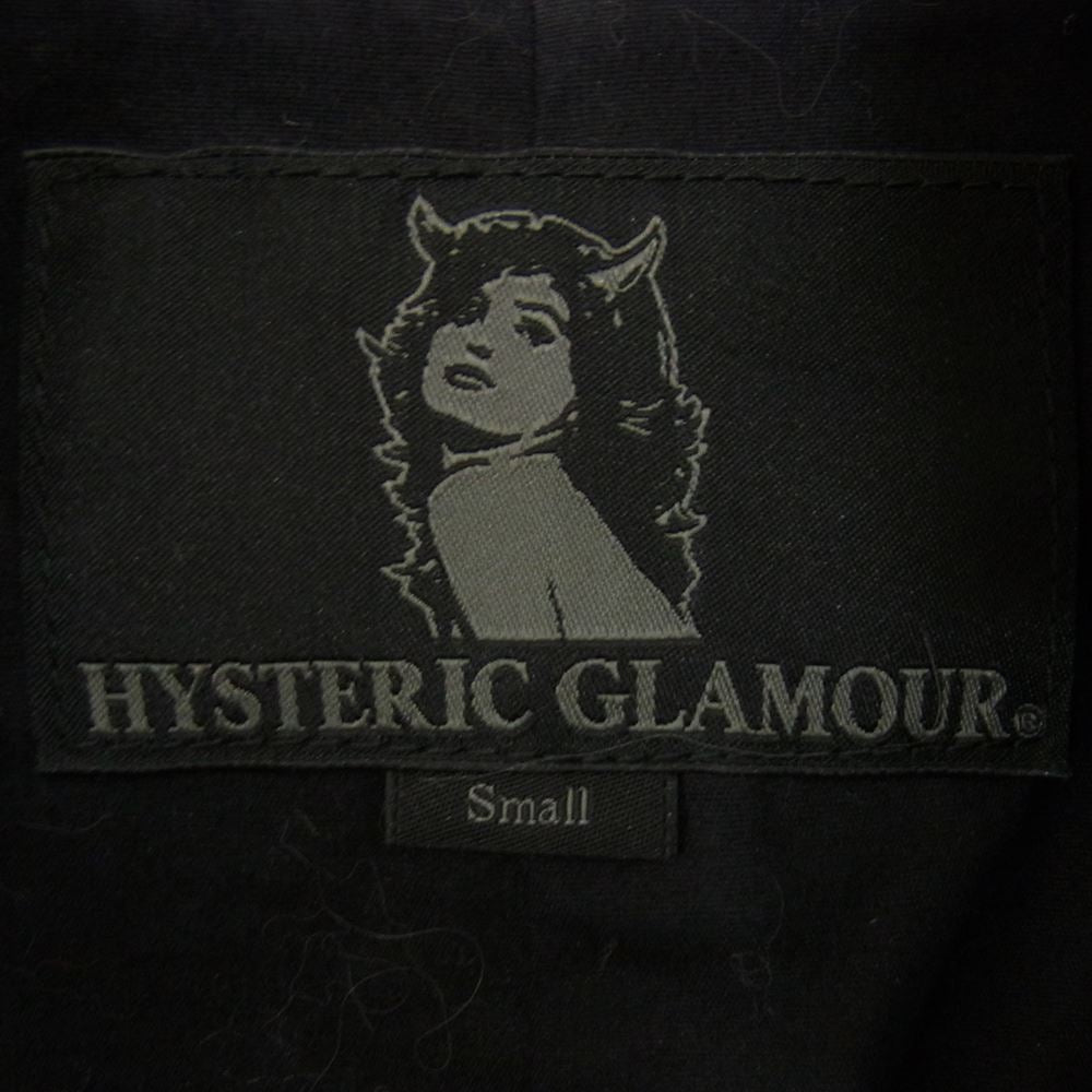 HYSTERIC GLAMOUR ヒステリックグラマー 0221AB04 ブルドック ワッペン ジャケット ブルゾン ブラック系 S【中古】