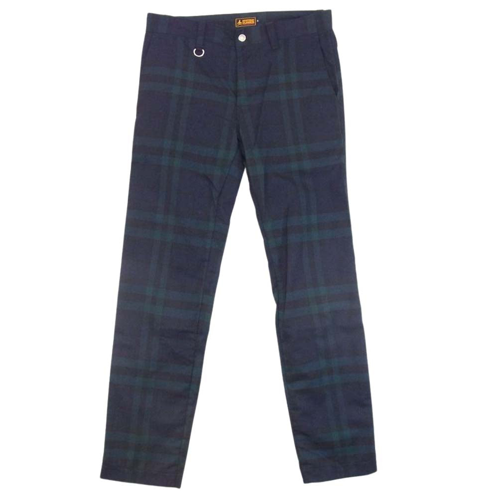 HYSTERIC GLAMOUR ヒステリックグラマー 02181AP02 ジップ スラックス ボンテージ パンツ　 ネイビー系 S【中古】