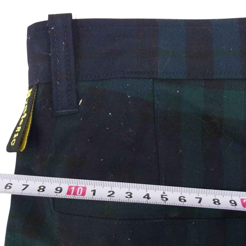 HYSTERIC GLAMOUR ヒステリックグラマー 02181AP02 ジップ スラックス ボンテージ パンツ　 ネイビー系 S【中古】