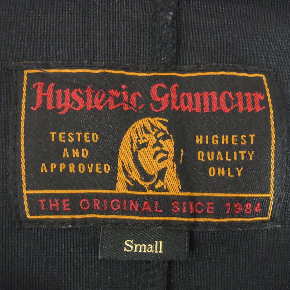HYSTERIC GLAMOUR ヒステリックグラマー 02181CJ03 FUCK YOU プリント ジャケットテーラード ブラック系 S【中古】