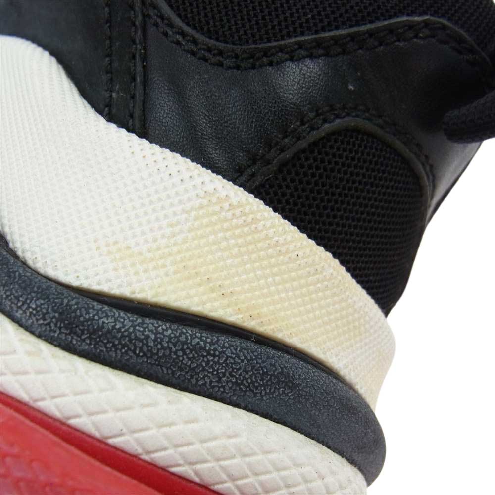 BALENCIAGA バレンシアガ 512175 TRIPLE S TRAINERS トリプルS トリプルソール レースアップ ローカット スニーカー ブラック系 27.0cm【中古】