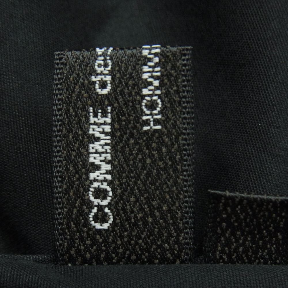 COMME des GARCONS HOMME PLUS コムデギャルソンオムプリュス AD2016 PT-B015 背中開き ベルト デザイン カットアウト 長袖 シャツ ブラック系 XS【中古】