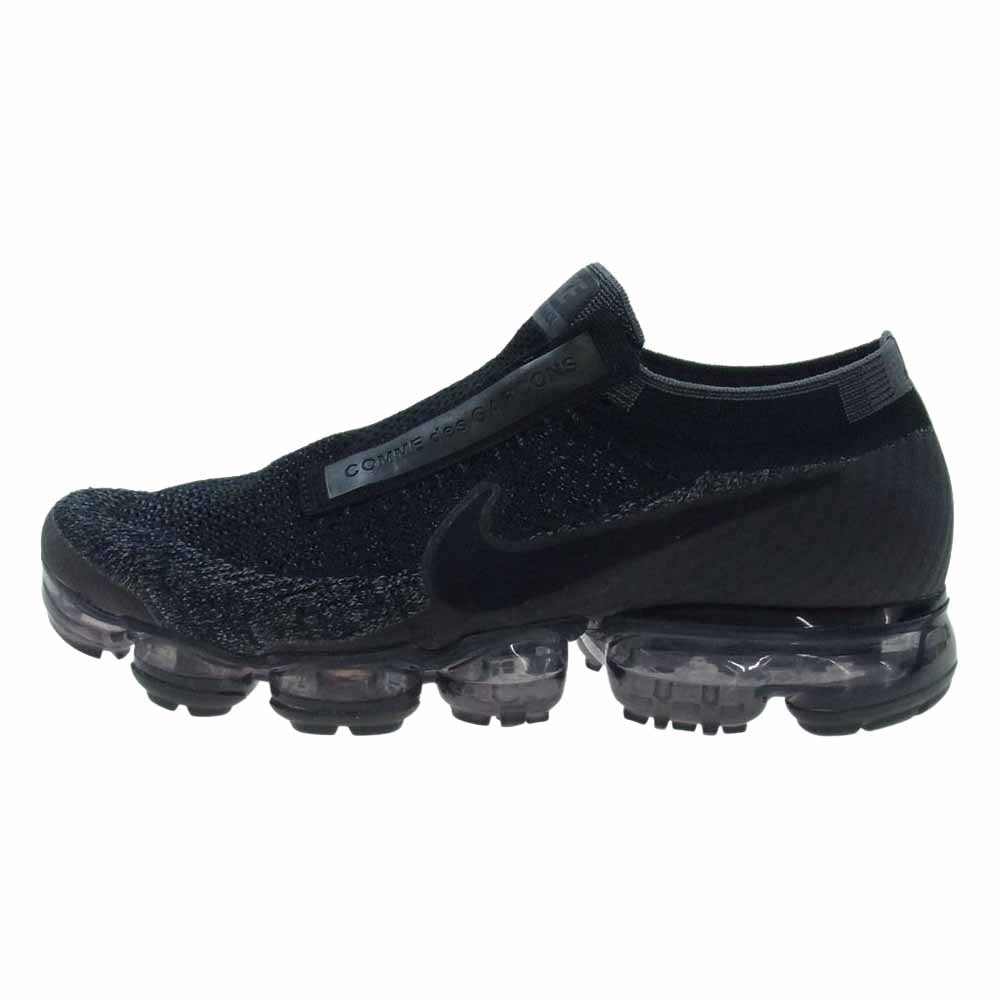 NIKE ナイキ 924501 001 CDG COMME des GARCONSAIR VAPORMAX FLYKNIT SE コムデギャルソン エアベイパー マックス フライニット スニーカー ブラック系 26.0cm【中古】