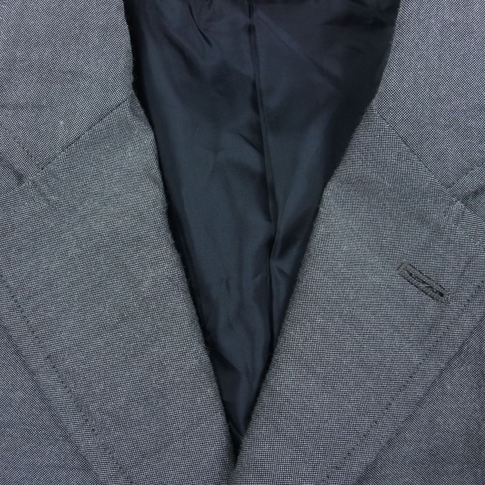 COMME des GARCONS コムデギャルソン AD2019 1E-J031  BLACK ブラック 製品洗い プリーツ 切替 ドッキング 変形 テーラードジャケット グレー系 M【中古】