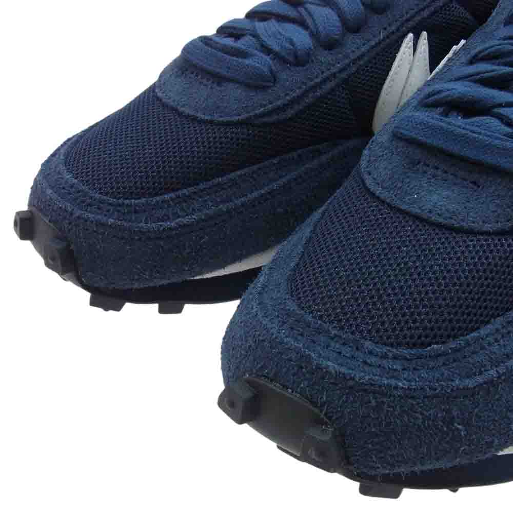 NIKE ナイキ DH2684-400 Sacai FRAGMENT サカイ フラグメント LDワッフル スニーカー ネイビー系 26.5cm【新古品】【未使用】【中古】