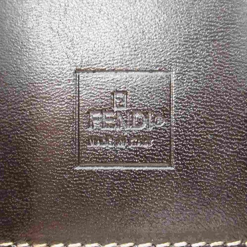 FENDI フェンディ 2270-10163-089 ズッカ 6連 レザー キーケース