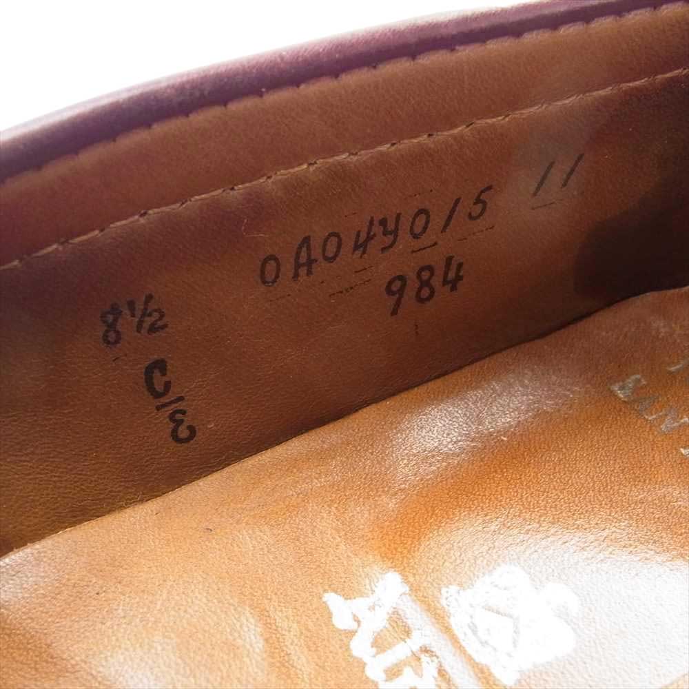 ALDEN オールデン 984 CALFSKIN LEATHER PENNY LOAFERS カーフスキン ペニー コイン ローファー ダークブラウン系【中古】