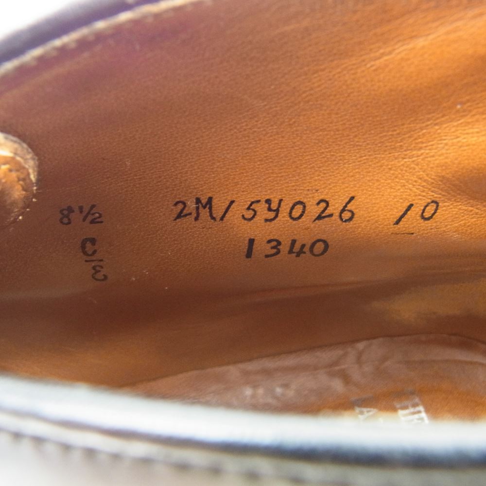ALDEN オールデン 1340 USA製 CORDOVAN Chukka Boot コードバン レザー チャッカ ブーツ ブラック系【中古】