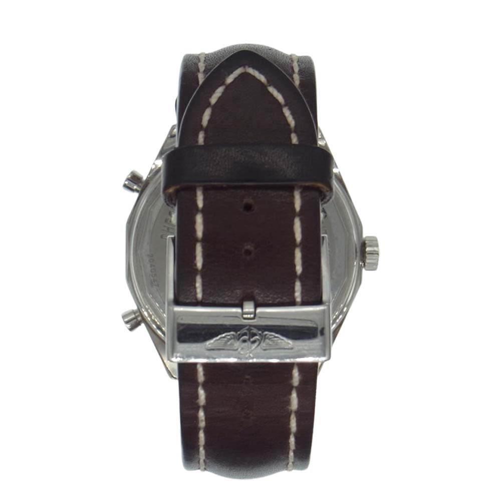 BREITLING ブライトリング A41360 ナビタイマー クロノマティック クロノグラフ 自動巻 オートマチック 時計 ウォッチ シルバー系【中古】