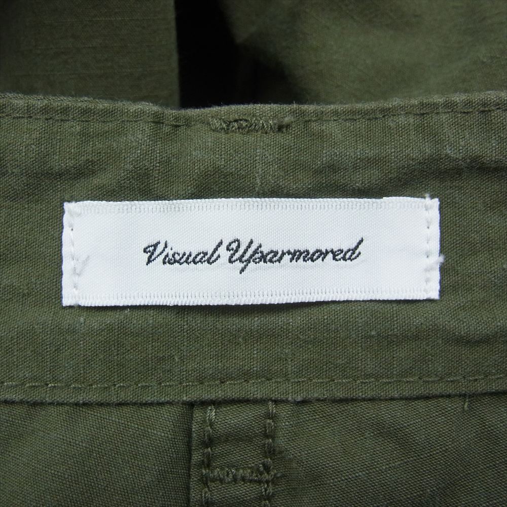 WTAPS ダブルタップス WVDT-PTM02 NONE WMILL-TROUSER 01 TROUSERS NYCO RIPSTOP ノーン トラウザー ニコ リップストップ カーゴ ミリタリー パンツ カーキ系 04【中古】