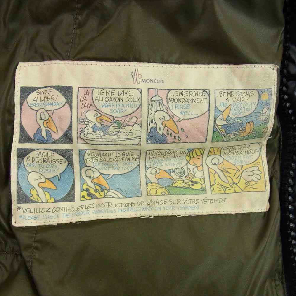 MONCLER モンクレール EVELEST エベレスト ダウン ジャケット ブラック系 2【中古】