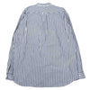COMOLI コモリ 15AW 15F-02001 ロンドンストライプ 長袖 コモリシャツ レギュラーカラー シャツ ホワイト系 ネイビー系 3【中古】