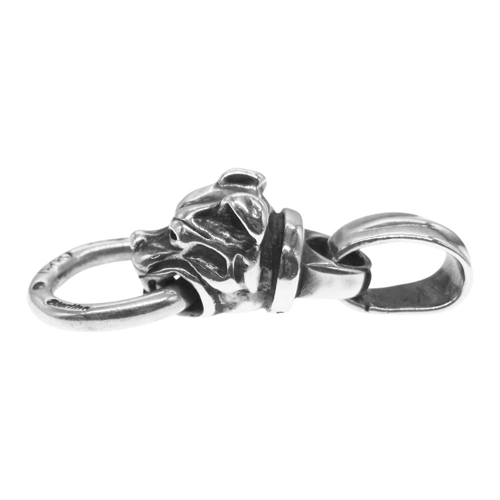 BILL WALL LEATHER ビルウォールレザー SMALL DOG HEAD PENDANT W/RING スモール ドッグ ヘッド w/ リング ペンダントトップ シルバー系【中古】