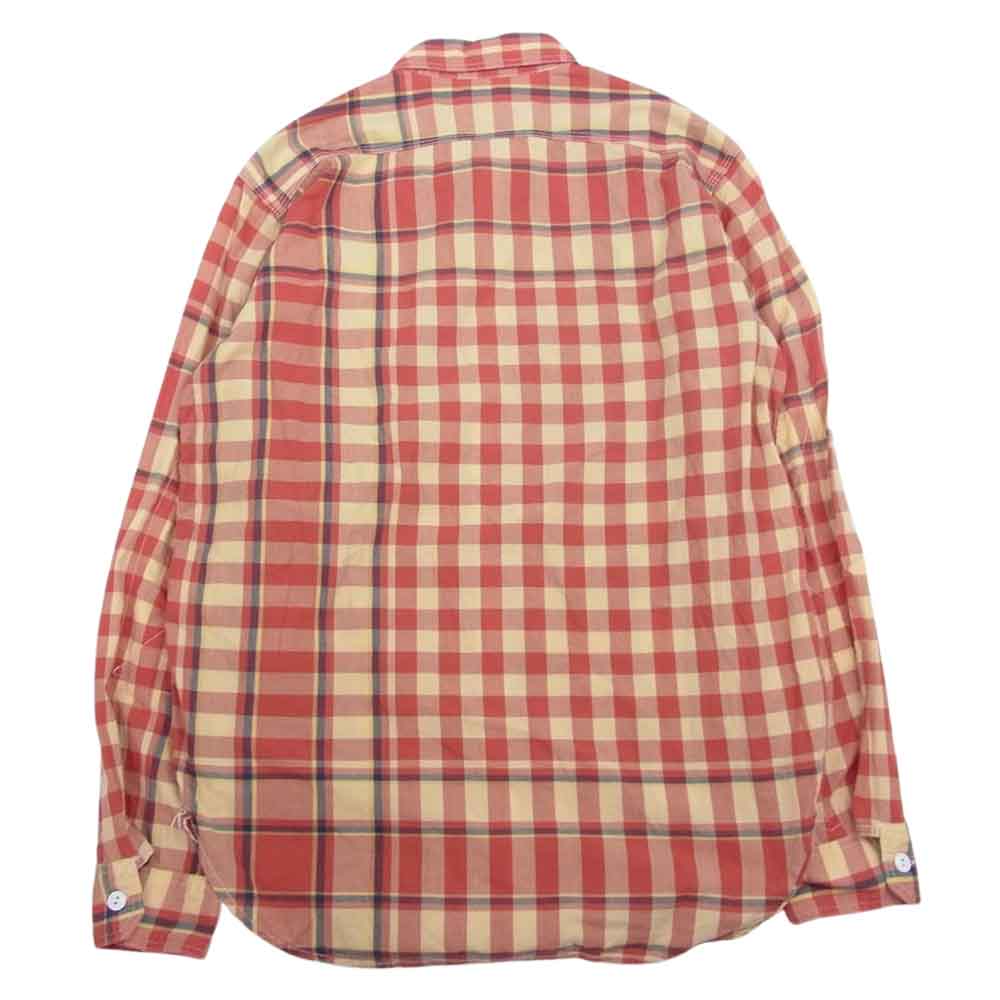 Engineered Garments エンジニアードガーメンツ チェック シャツ レッド系 S【中古】