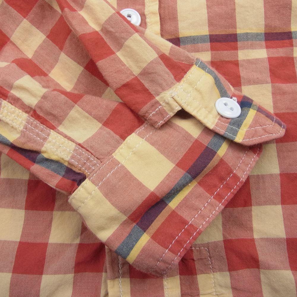 Engineered Garments エンジニアードガーメンツ チェック シャツ レッド系 S【中古】