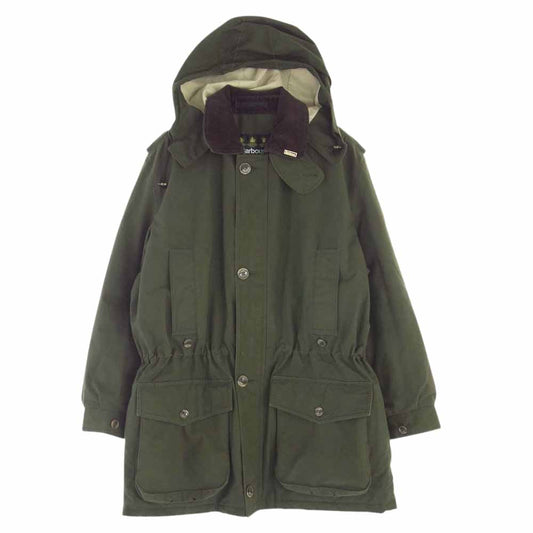Barbour バブアー 80s~90s 3ワラント ニュージーランド製 Arctic Endurance VENTILE アークティック エンデュランス ベンタイル コート ジャケット モスグリーン系【中古】