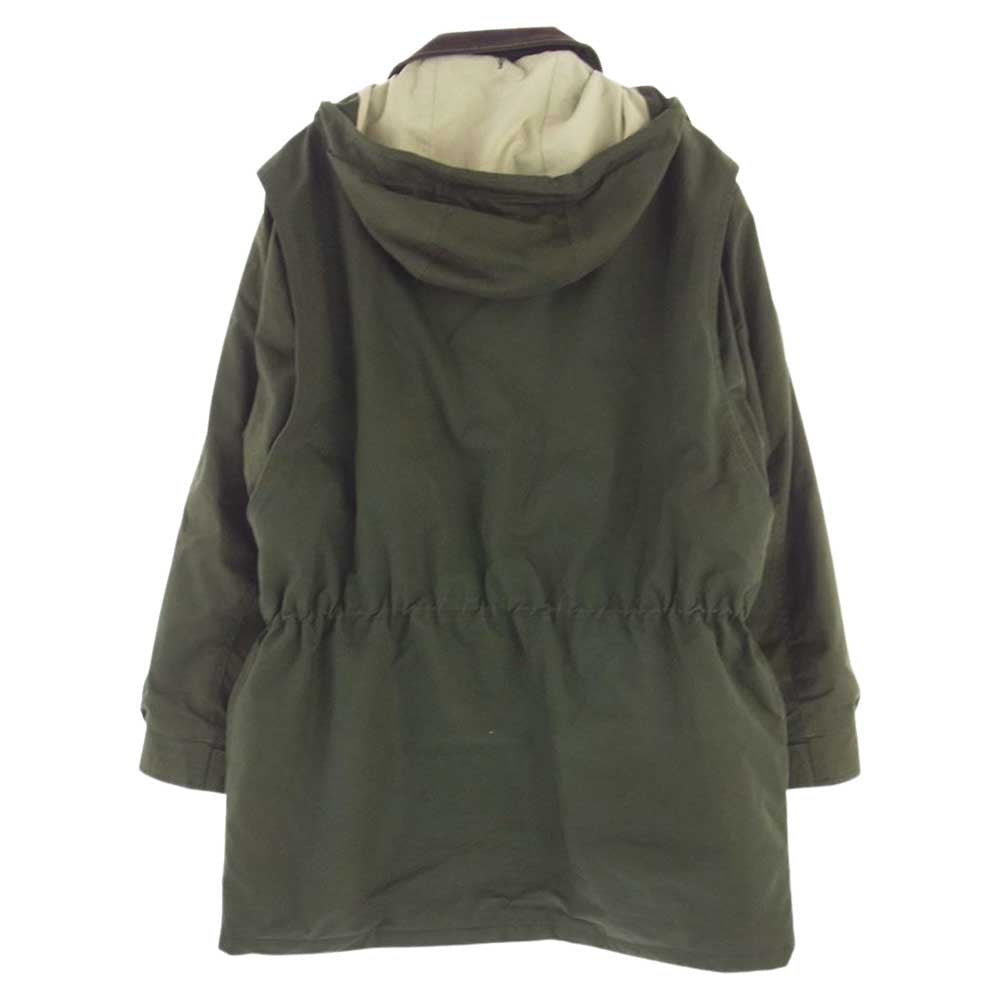 Barbour バブアー 80s~90s 3ワラント ニュージーランド製 Arctic Endurance VENTILE アークティック エンデュランス ベンタイル コート ジャケット モスグリーン系【中古】