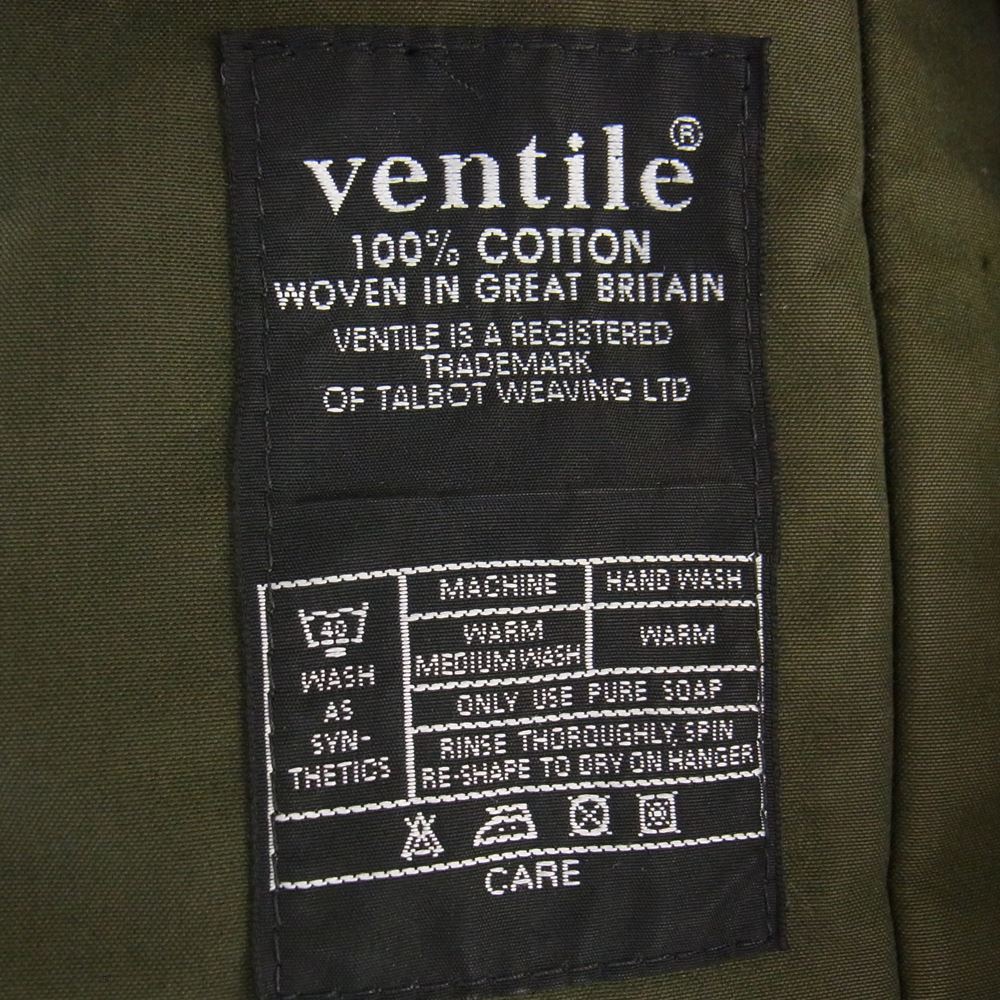 Barbour バブアー 80s~90s 3ワラント ニュージーランド製 Arctic Endurance VENTILE アークティック エンデュランス ベンタイル コート ジャケット モスグリーン系【中古】