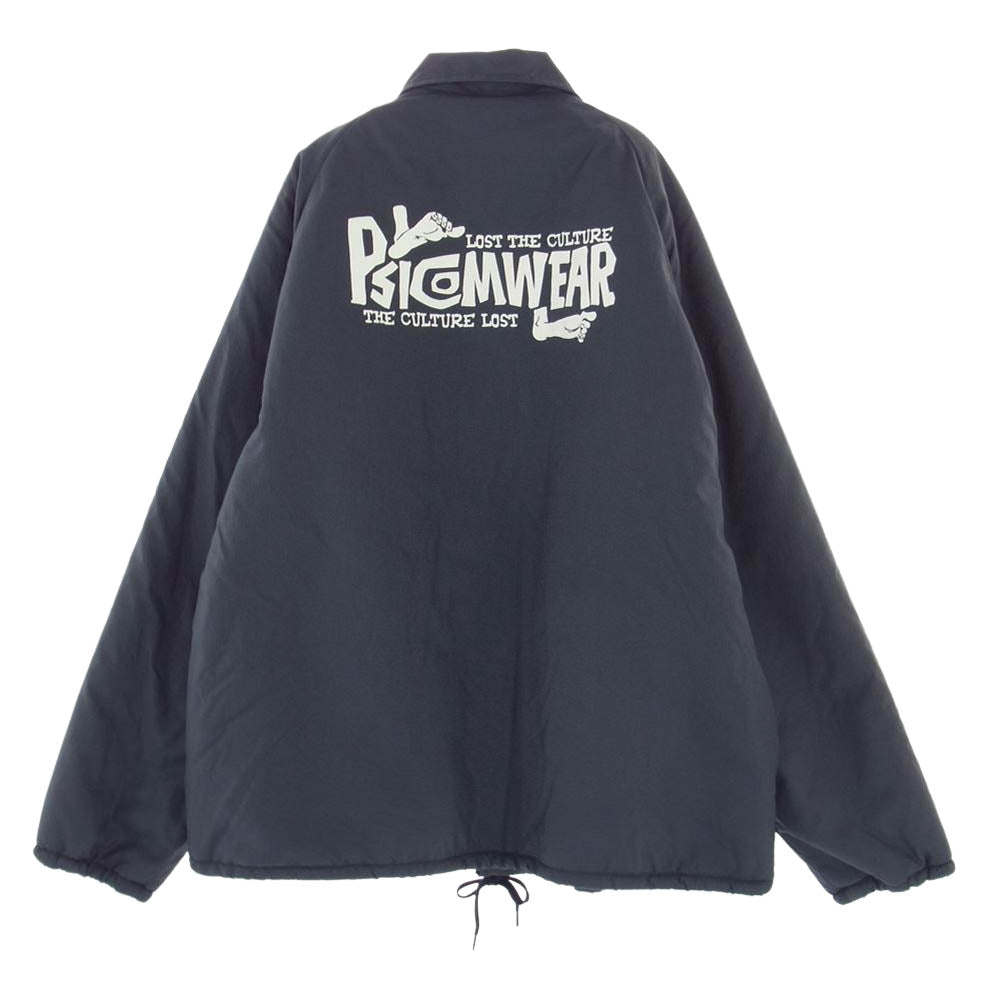 Psicom サイコム COACH JKT ボア コーチ ジャケット カーキ グレー系 M【極上美品】【中古】