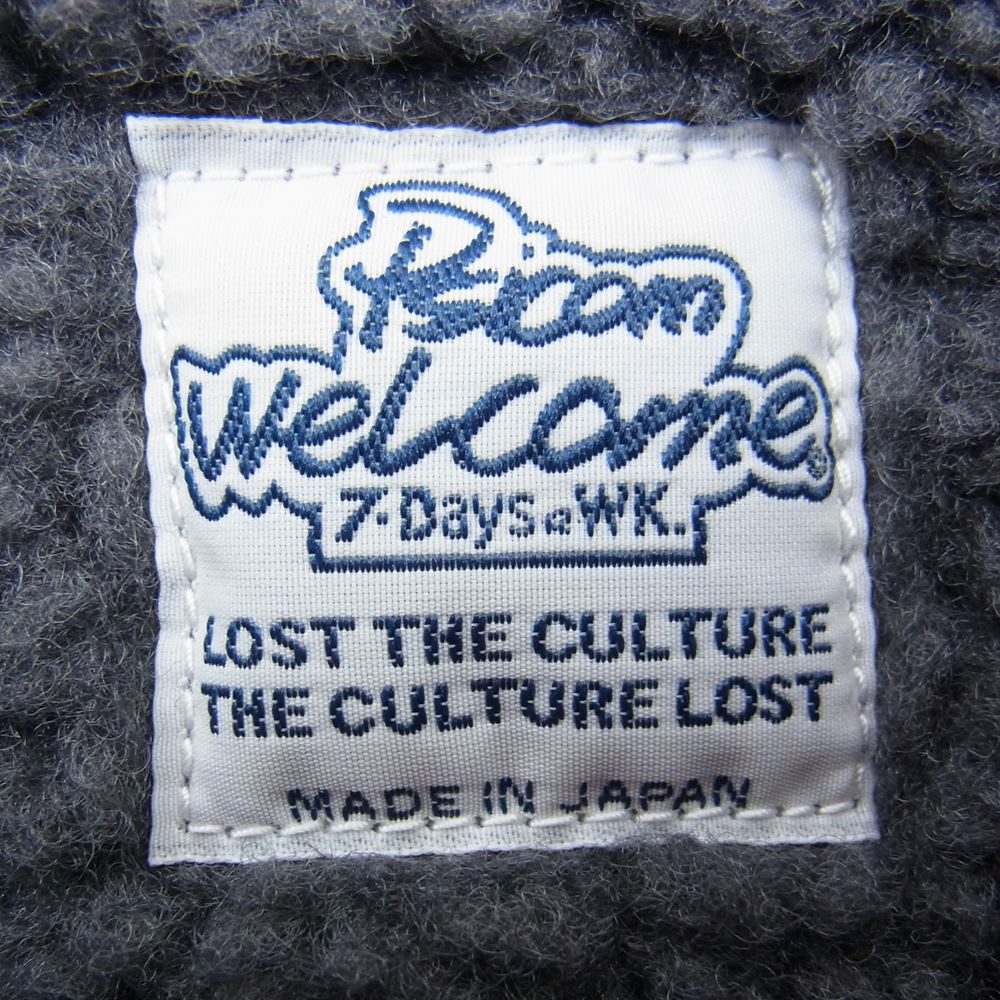 Psicom サイコム COACH JKT ボア コーチ ジャケット カーキ グレー系 M【極上美品】【中古】