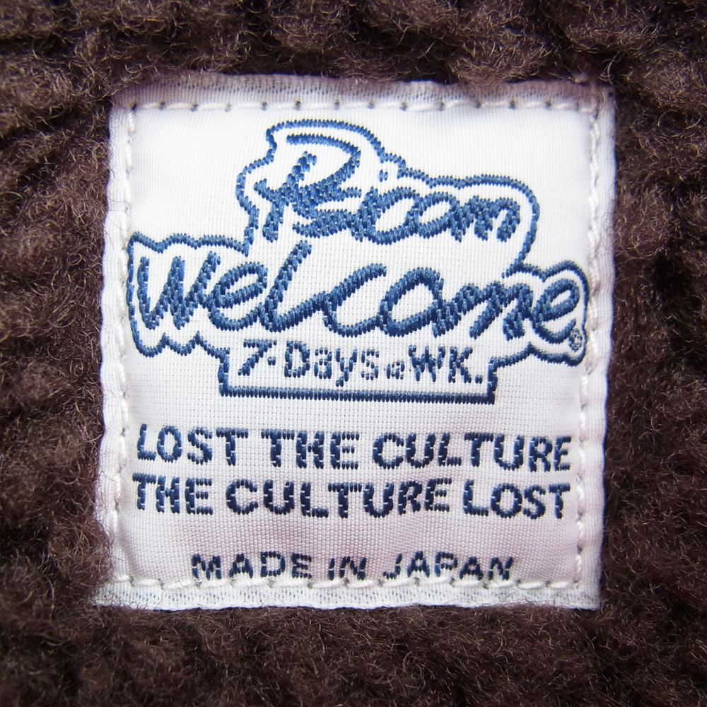 Psicom サイコム COACH JKT ボア コーチ ジャケット ネイビー モスグリーン系 M【極上美品】【中古】