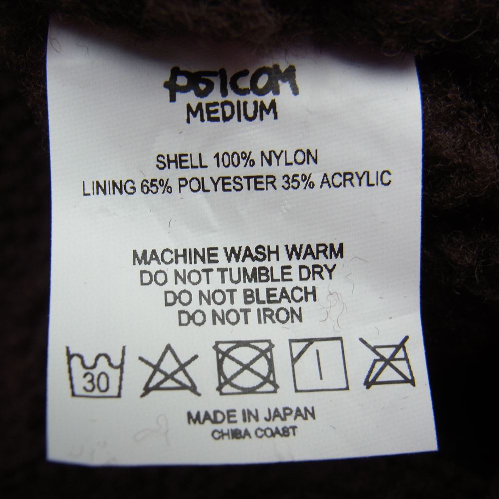 Psicom サイコム COACH JKT ボア コーチ ジャケット ネイビー モスグリーン系 M【極上美品】【中古】