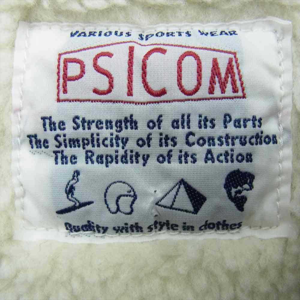 Psicom サイコム COACH JKT ボア コーチ ジャケット ブラック ブラウン系 M【極上美品】【中古】