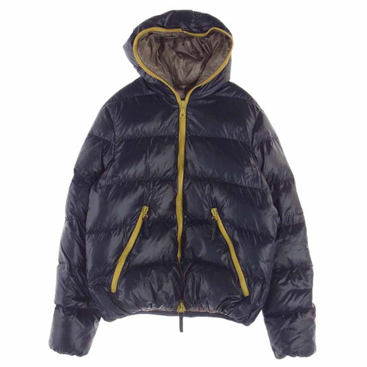 DUVETICA デュベティカ Dionisio ディオニシオ フルジップ ダウン ジャケット ダークネイビー系 50【中古】