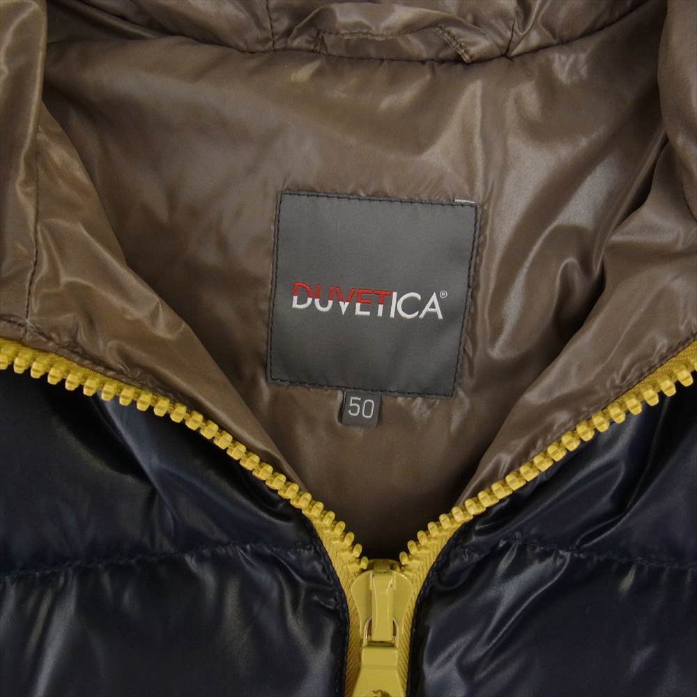 DUVETICA デュベティカ Dionisio ディオニシオ フルジップ ダウン ジャケット ダークネイビー系 50【中古】