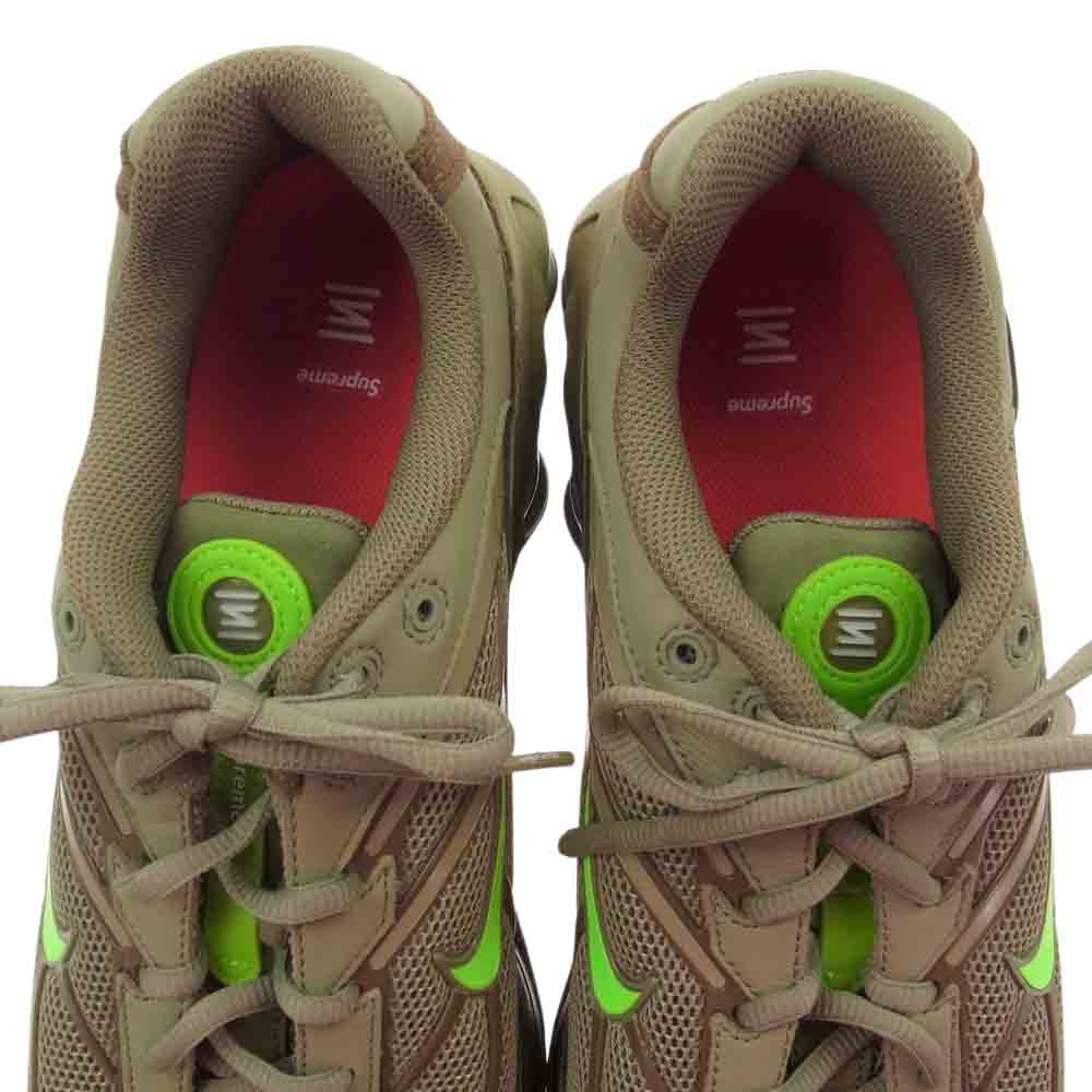 Supreme シュプリーム 22SS DN1615-200 Nike Shox Ride 2 ナイキ ショックスライド Neutral Olive/Electric Green-Pilgrim グリーン系 29.0cm【極上美品】【中古】