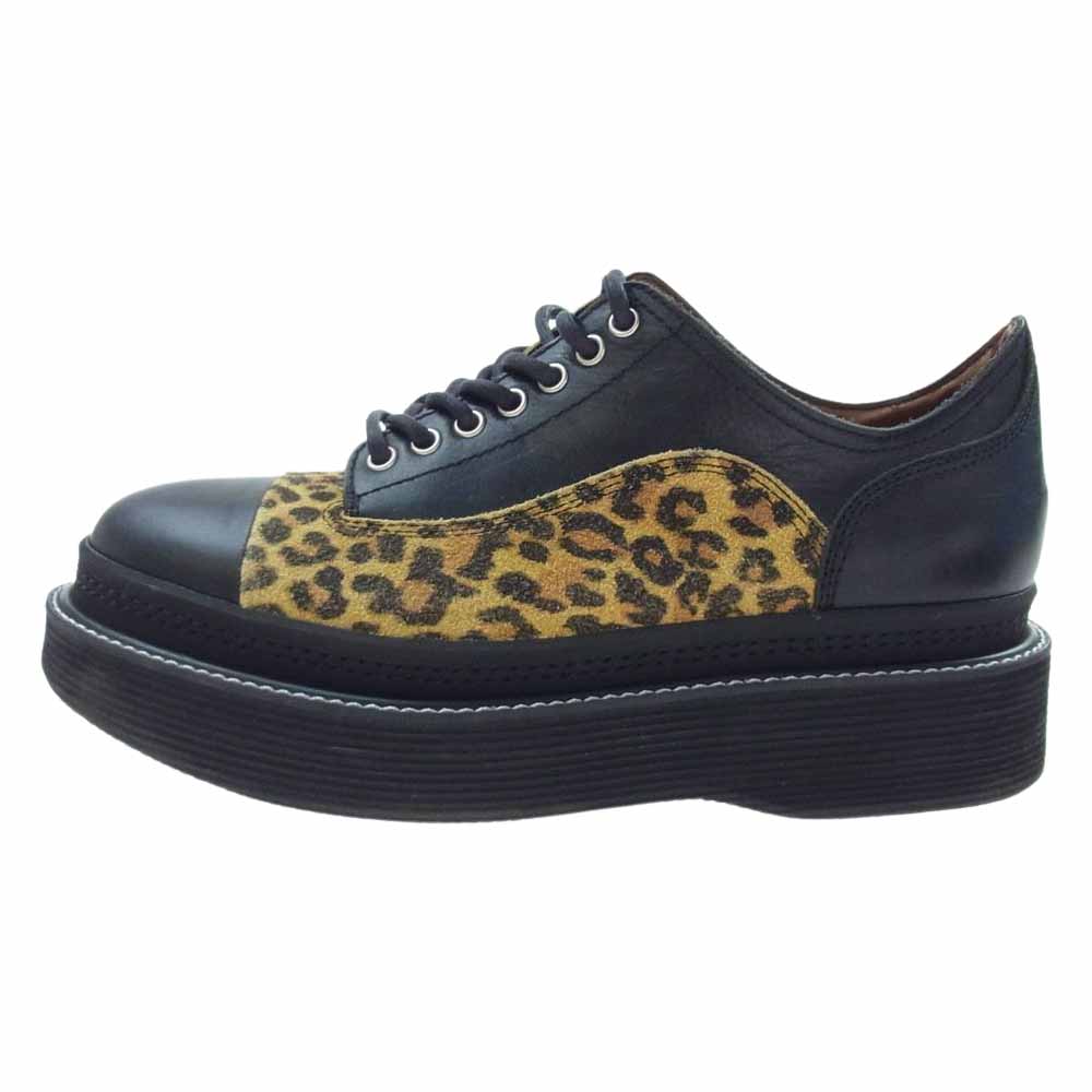 glamb グラム Advan double sole shoes アドバン ダブル ソール シューズ ブラック系 ライトブラウン系【中古】