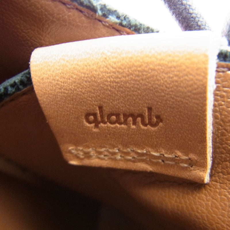 glamb グラム Advan double sole shoes アドバン ダブル ソール シューズ ブラック系 ライトブラウン系【中古】