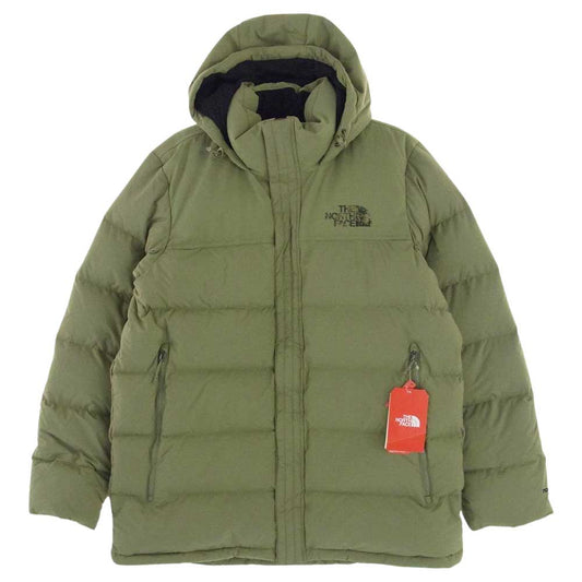 THE NORTH FACE ノースフェイス NF0A2TBS7VC-L  NUPTSE RIDGE PARKA ヌプシ リッジ パーカー ダウン ジャケット  ライトグリーン系 L【中古】