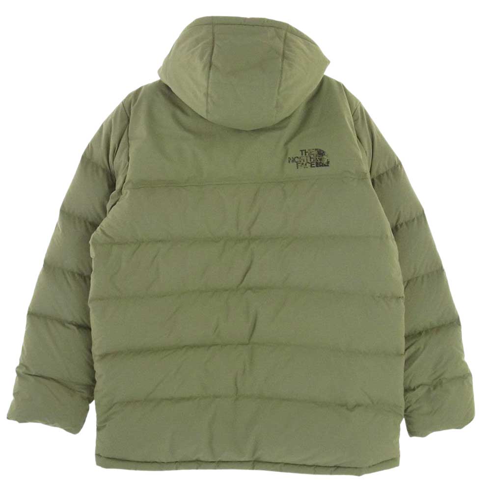THE NORTH FACE ノースフェイス NF0A2TBS7VC-L  NUPTSE RIDGE PARKA ヌプシ リッジ パーカー ダウン ジャケット  ライトグリーン系 L【中古】