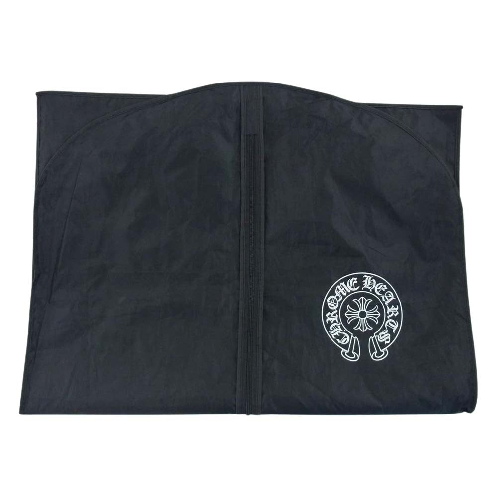 CHROME HEARTS クロムハーツ（原本有） DOWN ON ME LTHR カウレザー ダブル ライダース ジャケット ブラック系 S【中古】