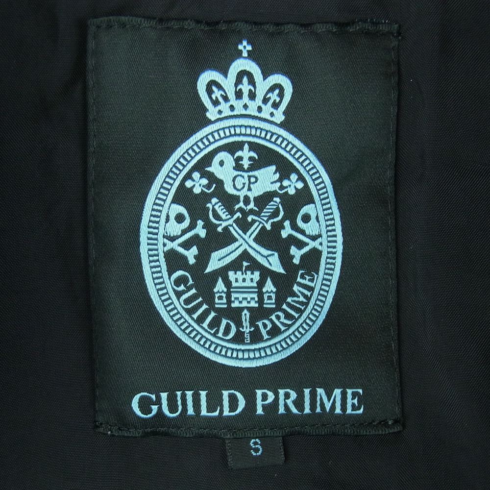 ギルドプライム 71F10-313-07 スカジャン 刺繍 ジャケット 日本製 ダークグレー系 ブラック系 S【中古】
