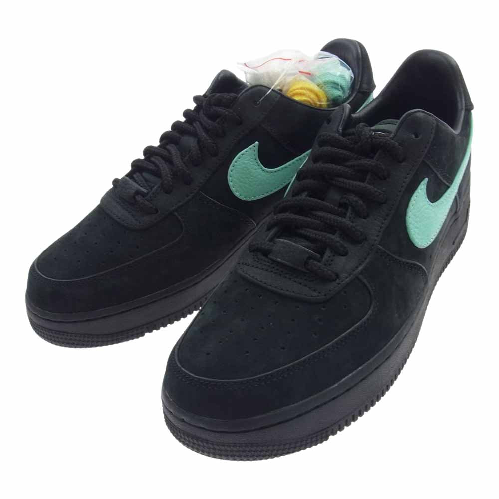 NIKE ナイキ DZ1382-001 TIFFANY ティファニー AIR FORCE 1 LOW 1837 AF1 エアフォースワン ローカット スニーカー ブラック系 27.5cm【新古品】【未使用】【中古】