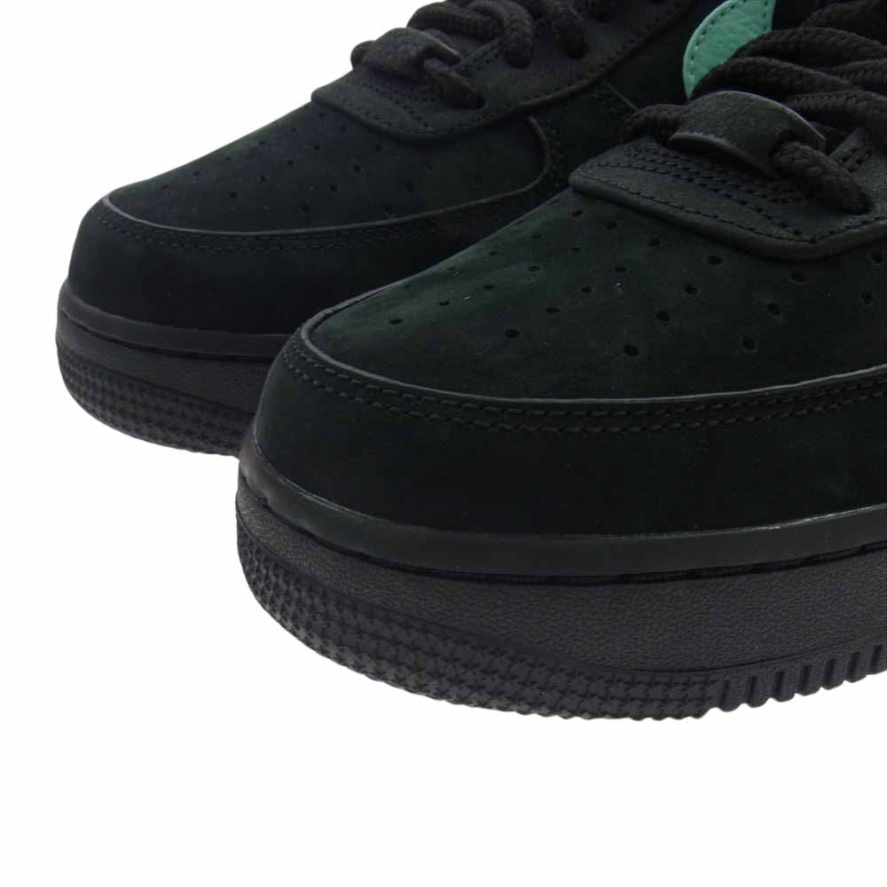 NIKE ナイキ DZ1382-001 TIFFANY ティファニー AIR FORCE 1 LOW 1837 AF1 エアフォースワン ローカット スニーカー ブラック系 27.5cm【新古品】【未使用】【中古】