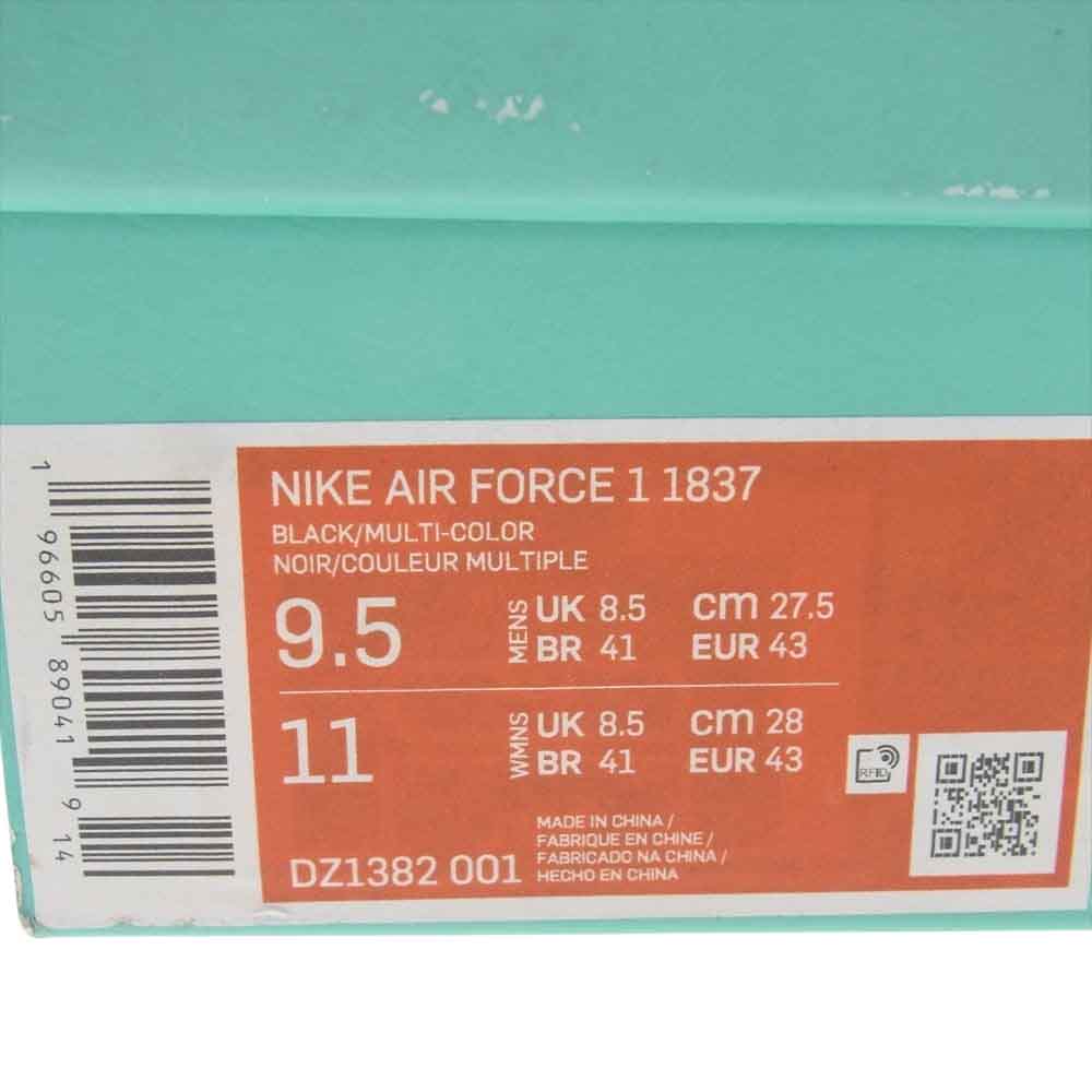 NIKE ナイキ DZ1382-001 TIFFANY ティファニー AIR FORCE 1 LOW 1837 AF1 エアフォースワン ローカット スニーカー ブラック系 27.5cm【新古品】【未使用】【中古】