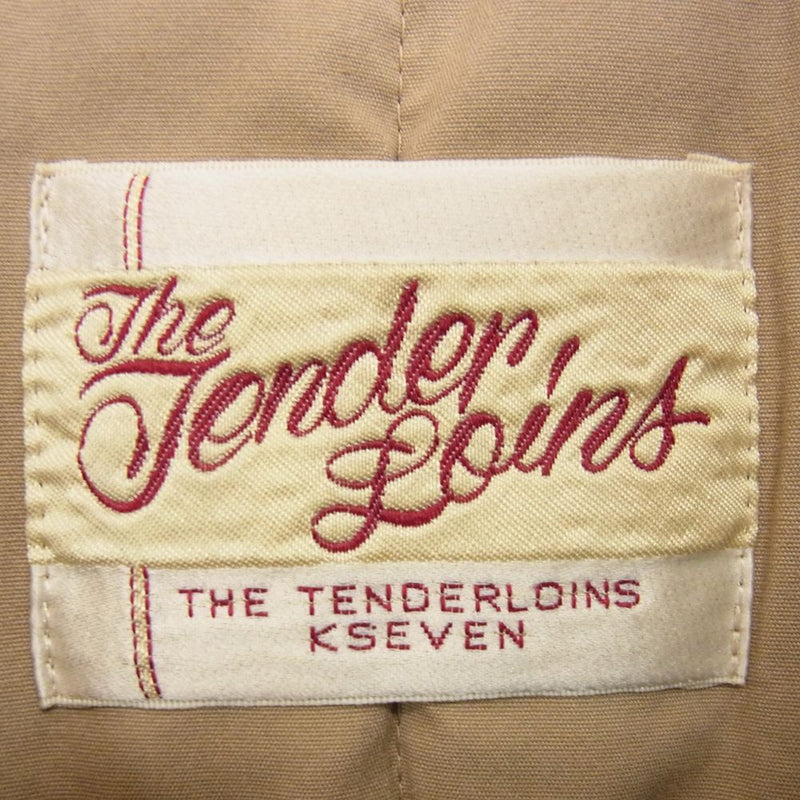 TENDERLOIN テンダーロイン 15AW T-HUNTING DOWN JKT ハンティング ダウン ジャケット ネイビー系 S【中古】