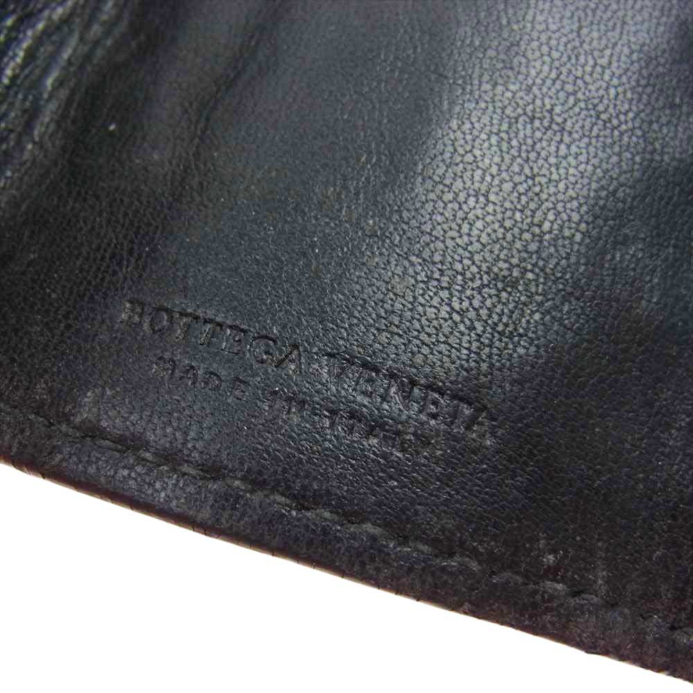 BOTTEGAVENETA ボッテガヴェネタ イントレチャート 5連 キーケース ブラック系【中古】