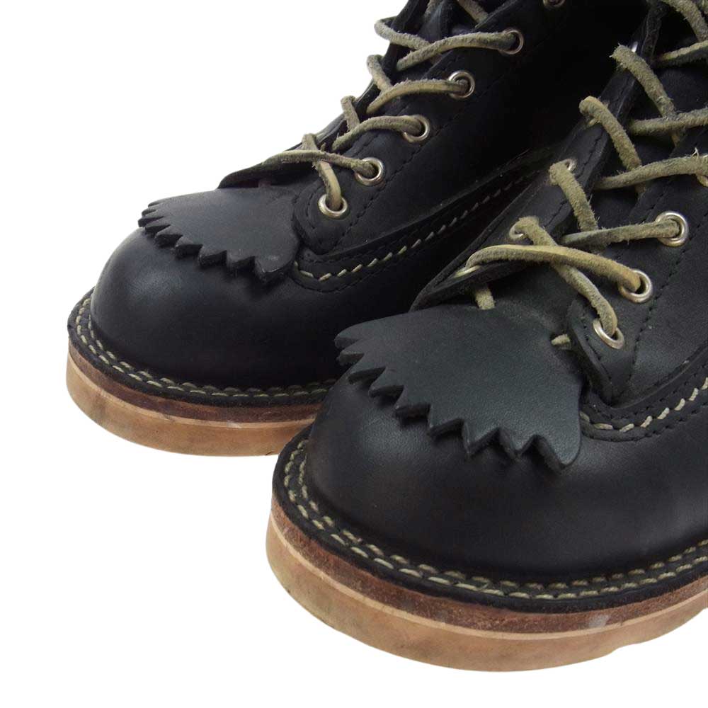 WESCO ウエスコ BK108100 Custom Jobmaster カスタム ジョブマスター レザー レースアップ ワークブーツ ブラック系【中古】