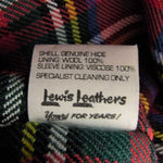 Lewis Leathers ルイスレザー #441T TIGHT FIT CYCLONE サイクロン タイトフィット ライダース ジャケット ブラック系 36【美品】【中古】