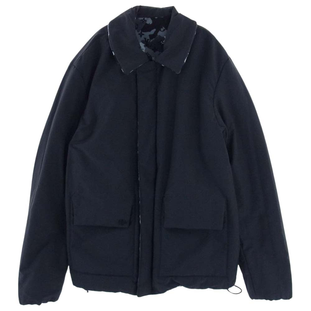 LOUIS VUITTON ルイ・ヴィトン 20AW RM202M NIS HJB05W 国内正規品 リバーシブル カモ ダブルフェイス コーチジャケット  ネイビー系 48【中古】