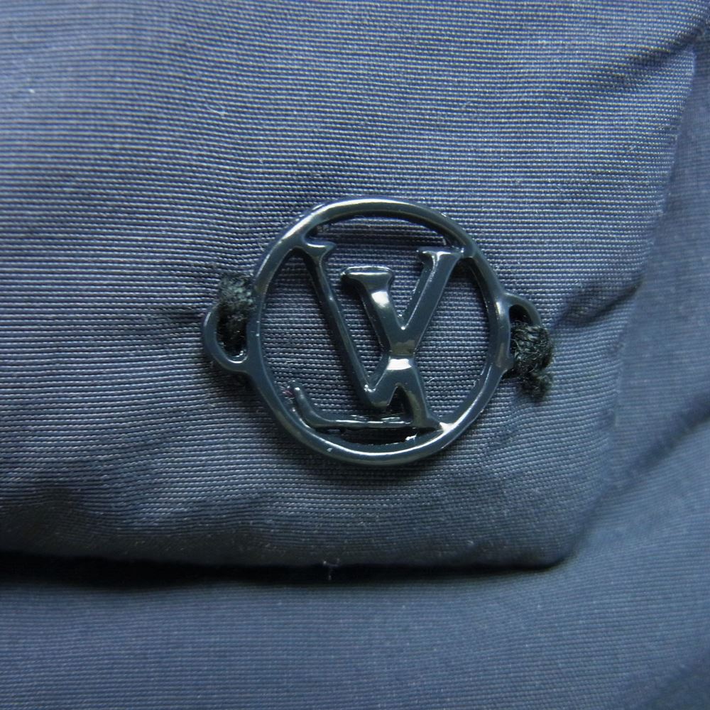 LOUIS VUITTON ルイ・ヴィトン 20AW RM202M NIS HJB05W 国内正規品 リバーシブル カモ ダブルフェイス コーチジャケット  ネイビー系 48【中古】