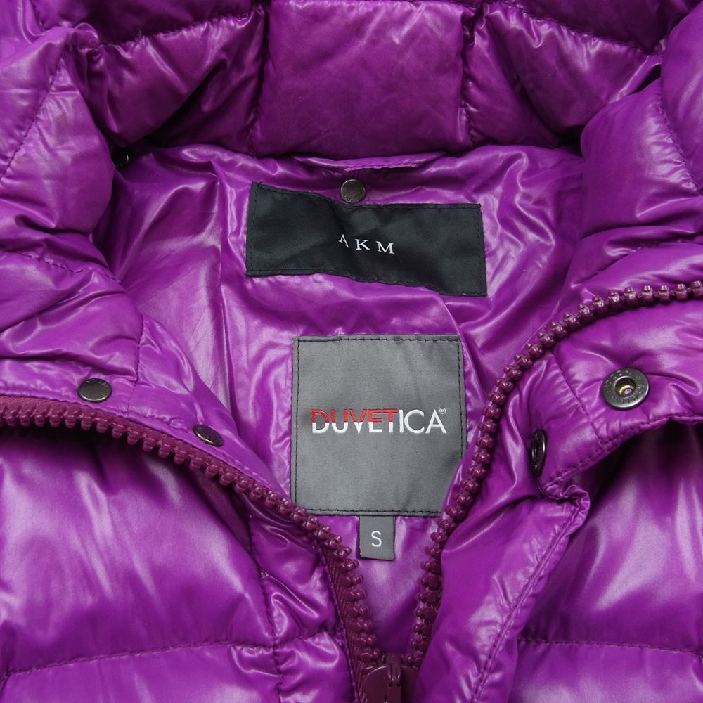 DUVETICA デュベティカ × AKM エーケーエム ダウン ケット  パープル系 S【中古】